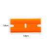 100pcs/Box Plastic Double-sided Scraper Blade UV Glue Replacement - 3
