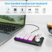 Customized RGB Wired Office Keyboard with 12 Shortcut Keys & Volume Control - 2