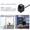 Desktop Computer Extension Cable Start Button, Black Case Colorful Light - 5