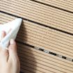 Outdoor Balcony Plastic Wood Waterproof Anti-Corrosion Sealing Floor - 7