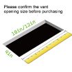 4x12 Inch Floor Register Vent Filter Mesh Floor Air Vent Cover - 5