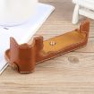 FUJIFILM X-T5 Glossy PU Leather Camera Half Case Base - Brown - 2