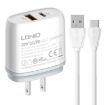 LDNIO Q229 Fast Charger with USB to Type-C Cable - 1
