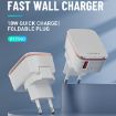 LDNIO A1204Q QC3.0 18W USB Fast Charger with 1m USB to 8 Pin Cable - 3