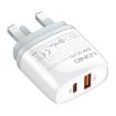 LDNIO Q229 Fast Charger + Type-C Cable - UK Plug (White) - 2