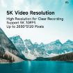 HDV-255K 5K/30FPS 16X Zoom Digital Camera (UK Plug) - 4