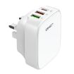 LDNIO Q334 32W Type-C + Dual USB Charger + 1m Data Cable - UK Plug - 4