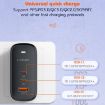 LDNIO Q366 65W USB + Dual Type-C Charger + 1m Cable EU Plug - 7
