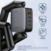 LDNIO Q408 100W GaN USB Charger + 3 USB-C Ports + 1m Data Cable - 9