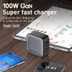 LDNIO Q408 100W GaN USB Charger + 3 USB-C Ports - EU Plug - 6
