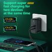 LDNIO Q367 65W GaN Charger with USB-C Cable - EU Plug - 9
