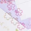 Sakura Metal Special-shaped Paper Clips - 10pcs/Box (Gold) - 5