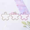 Sakura Metal Special-shaped Paper Clips - 10pcs/Box (Gold) - 6