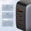 LDNIO Q408 100W GaN USB Charger + 3 USB-C Ports - US Plug - 8