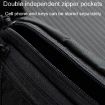 OUDU Outdoor Running Waist Pack - Waterproof Sports Gear (Gray) - 7
