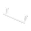 Stainless Steel Over Door Towel Rack Holder - 23.5cm White - 1