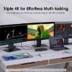 WAVLINK UG69PD25 Pro 100W PD Charging Triple 4K Display Laptop Docking Station - 4