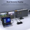 WAVLINK UG49DK4 Dual Monitor Docking Station - DVI/HDMI/VGA (EU Plug) - 4