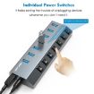 WAVLINK UH3076 7-port USB 3.0 Hub with Independent Switch - 4
