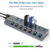 WAVLINK UH3076 7-port USB 3.0 Hub with Independent Switch - 7