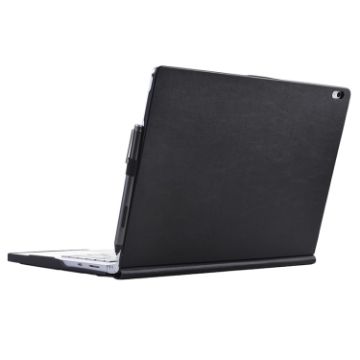 Microsoft Surface Book 13.5" i7 Leather Laptop Case - Black - 1