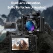 DC206X 5K/30FPS 3.2-Inch 5X Optical Zoom Dual-Camera HD Digital Camera - 5