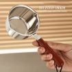 200ml Stainless Steel Mini Hot Milk Oil Pot Butter Warmer Skillet - 6
