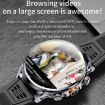 H18 Ultra-Thin Round Ball Screen Smart Watch 32G (Silver) - 4