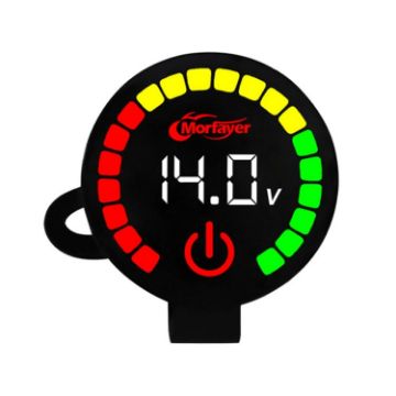 Morfayer Motorcycle Dual Display Intelligent Alarm Power Meter - 1