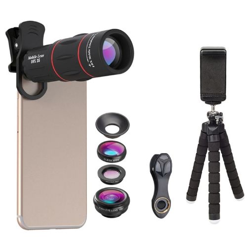 APEXEL APL-T18XBZJ5 4 in 1 Phone Camera Lens Kit - 1