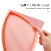 Samsung Galaxy Tab A9 DUX DUCIS Domo Series Pink Leather Tablet Case - 8