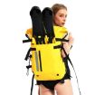 Waterproof Diving Fins Bag Scuba Backpack - Black - 5