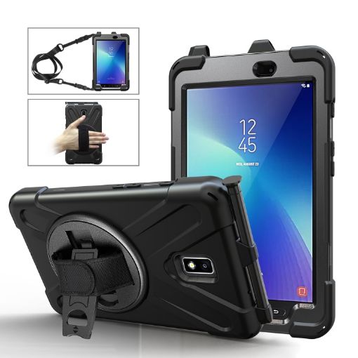 Samsung Galaxy Tab Active 2 8.0 Shockproof Silicone + PC Case - 1