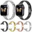 Apple Watch 38mm Slim Metal Band (Gold) - Seven Bead Slingshot Buckle - 6