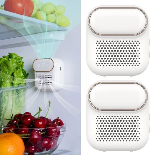 M16 Fridge Deodorizer Negative Ion - Magnetic Mount - Freezer Odor Remover - 1