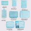 8 In 1 Cosmetic Bag Travel Set - Pink - 3