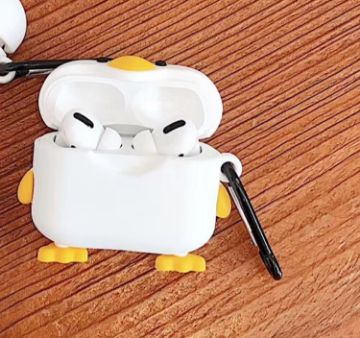 Cute Duck AirPods Pro Case - Bluetooth Headphone Protective Cover - 1