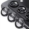 Samsung Galaxy Z Fold6 Rear Lens Tempered Glass Film - Black - 1