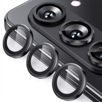 Samsung Galaxy Z Fold6 Rear Lens Tempered Glass Film - Black - 1
