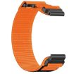 Garmin Forerunner 965 22mm Nylon Watch Band - Orange - 2