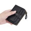 Baellerry N1915 Lychee Pattern Women Short Wallet - Milk Apricot - 6