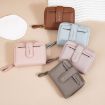 Baellerry N1915 Lychee Pattern Women Short Wallet - Milk Apricot - 7