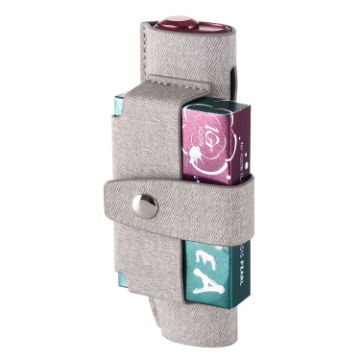 IQOS ILUMA i ONE Electronic Cigarette Portable PU Storage Bag - Grey - 1