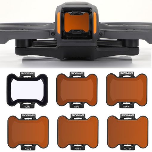 Sunnylife Camera Lens Filter for DJI Avata 2 - 6 in 1 MCUV ND8/16/32/64/128 - 1