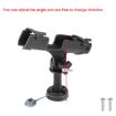 Marine 360 Degree Adjustable Fishing Rod Holder - Round Mount Base - 4