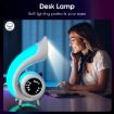 G69 Abyss Light RGB Desktop Bluetooth Speaker - White - 9