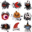 Halloween Hair Clips Kids Party Dress Up Jewelry, Blood Knife Style - 4