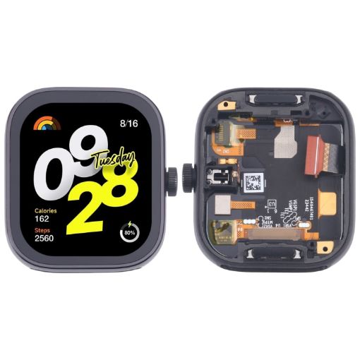 Xiaomi Redmi Watch 4 LCD Screen Digitizer Assembly - Black - 1