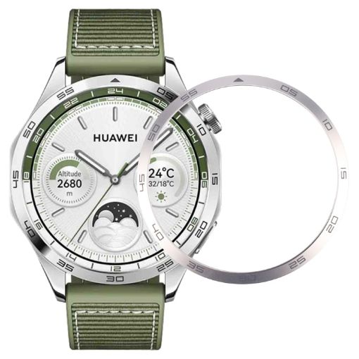 Huawei Watch GT 4 46mm Time Scale Dial - Frosted Silver - 1