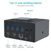 WAVLINK UG76PD2 Dual HD Universal Docking Station - 3